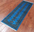 Blue 2' 1" X 5' 11" Silky Bokhara Hand Knotted Wool Runner Rug - Q24541