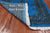 Blue 2' 1" X 5' 11" Silky Bokhara Hand Knotted Wool Runner Rug - Q24541