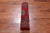 Red 2' 0" X 6' 1" Runner Silky Bokhara Hand Knotted Wool Rug - Q24545