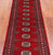 Red 2' 1" X 5' 7" Runner Silky Bokhara Handmade Wool Rug - Q24548
