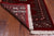 Red 2' 1" X 5' 7" Runner Silky Bokhara Handmade Wool Rug - Q24548