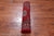 Red 2' 1" X 5' 7" Runner Silky Bokhara Handmade Wool Rug - Q24548