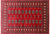 Red 4' 2" X 5' 10" Silky Bokhara Hand-Knotted Wool Rug - Q24557
