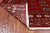Red 4' 2" X 5' 10" Silky Bokhara Hand-Knotted Wool Rug - Q24557