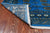 Blue 4' 1" X 6' 2" Silky Bokhara Hand Knotted Wool Rug - Q24558