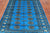 Blue 4' 1" X 6' 2" Silky Bokhara Hand Knotted Wool Rug - Q24558