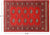 Rust 4' 1" X 5' 10" Silky Bokhara Hand-Knotted Wool Rug - Q24560