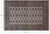 Grey 3' 11" X 5' 11" Silky Bokhara Handmade Wool Rug - Q24572