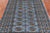 Blue 4' 0" X 5' 11" Silky Bokhara Handmade Wool Rug - Q24573