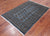 Blue 4' 0" X 5' 11" Silky Bokhara Handmade Wool Rug - Q24573
