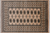 Beige 4' 1" X 6' 1" Silky Bokhara Handmade Wool Rug - Q24575