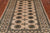 Beige 4' 1" X 6' 1" Silky Bokhara Handmade Wool Rug - Q24575