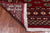 Red 4' 1" X 6' 0" Silky Bokhara Handmade Wool Rug - Q24584