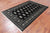 Black 4' 7" X 6' 10" Silky Bokhara Hand Knotted Wool Rug - Q24594