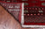 Red 4' 7" X 7' 0" Silky Bokhara Handmade Wool Rug - Q24595