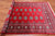 Red 4' 7" X 7' 0" Silky Bokhara Handmade Wool Rug - Q24595