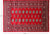 Red 4' 7" X 6' 9" Silky Bokhara Hand-Knotted Wool Rug - Q24599