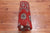 Red 4' 7" X 6' 6" Silky Bokhara Handmade Wool Rug - Q24601