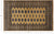 Gold 4' 7" X 7' 1" Silky Bokhara Hand-Knotted Wool Rug - Q24605