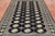 Black 4' 8" X 6' 11" Silky Bokhara Handmade Wool Rug - Q24612