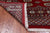 Red 4' 6" X 6' 10" Silky Bokhara Handmade Wool Rug - Q24613