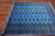 Blue 5' 5" X 7' 10" Silky Bokhara Handmade Wool Rug - Q24621