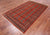Rust 4' 11" X 7' 10" Silky Bokhara Hand-Knotted Wool Rug - Q24622