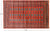 Rust 4' 11" X 7' 10" Silky Bokhara Hand-Knotted Wool Rug - Q24622