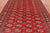 Red 5' 7" X 7' 10" Silky Bokhara Hand-Knotted Wool Rug - Q24624