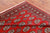 Red 5' 7" X 7' 10" Silky Bokhara Hand-Knotted Wool Rug - Q24624