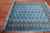 Blue 5' 7" X 8' 0" Silky Bokhara Handmade Wool Rug - Q24625
