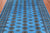 Blue 5' 7" X 7' 9" Silky Bokhara Hand Knotted Wool Rug - Q24627
