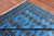 Blue 5' 7" X 7' 9" Silky Bokhara Hand Knotted Wool Rug - Q24627