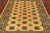 Gold 5' 8" X 8' 0" Silky Bokhara Hand-Knotted Wool Rug - Q24628