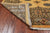 Gold 5' 8" X 8' 0" Silky Bokhara Hand-Knotted Wool Rug - Q24628