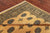 Gold 5' 8" X 8' 0" Silky Bokhara Hand-Knotted Wool Rug - Q24628