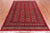 Red 5' 7" X 7' 11" Silky Bokhara Hand-Knotted Wool Rug - Q24630