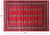 Red 5' 5" X 8' 0" Silky Bokhara Handmade Wool Rug - Q24633