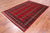 Red 5' 5" X 8' 0" Silky Bokhara Handmade Wool Rug - Q24633