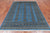 Blue 5' 7" X 7' 10" Silky Bokhara Handmade Wool Rug - Q24635