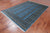 Blue 5' 7" X 7' 10" Silky Bokhara Handmade Wool Rug - Q24635
