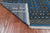 Blue 5' 7" X 7' 10" Silky Bokhara Handmade Wool Rug - Q24635