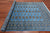 Blue 5' 7" X 7' 10" Silky Bokhara Handmade Wool Rug - Q24635