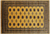 Gold 5' 5" X 7' 9" Silky Bokhara Hand Knotted Wool Rug - Q24638