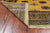 Gold 5' 5" X 7' 9" Silky Bokhara Hand Knotted Wool Rug - Q24638