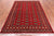 Red 5' 8" X 8' 0" Silky Bokhara Hand Knotted Wool Rug - Q24641