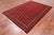 Red 5' 8" X 8' 0" Silky Bokhara Hand Knotted Wool Rug - Q24641