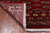 Red 5' 8" X 8' 0" Silky Bokhara Hand Knotted Wool Rug - Q24641