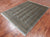 Grey 5' 6" X 7' 4" Silky Bokhara Hand Knotted Wool Rug - Q24642