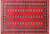 Red 5' 5" X 7' 10" Silky Bokhara Handmade Wool Rug - Q24643